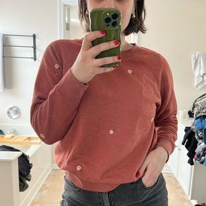 Embroidered Old Navy sweatshirt (The GREAT vibes)